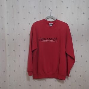 Arkansas Red Crewneck Sweatshirt